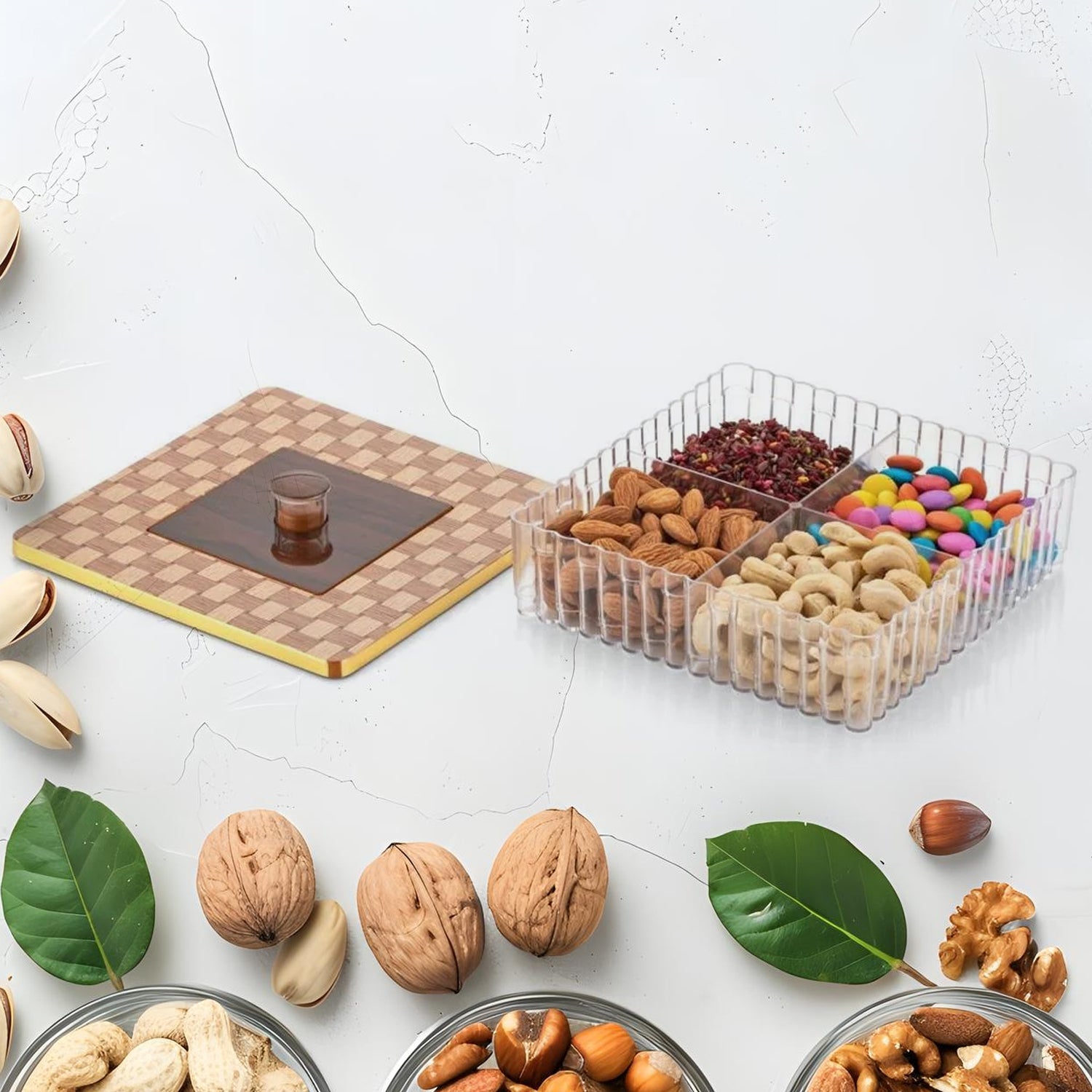 Transparent Plastic Super King Dry Fruit Container Transparent Plastic Super King Dry Fruit Container